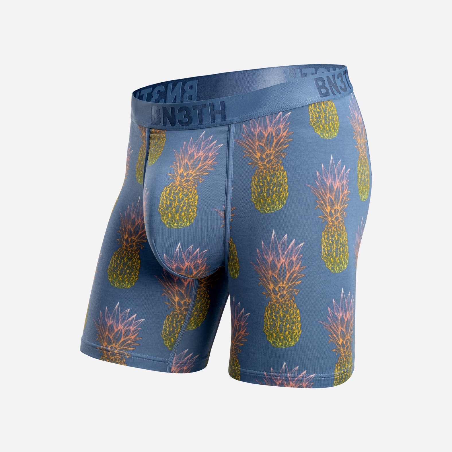 Classic Boxer Brief With Fly: Pineapple Fade Fog