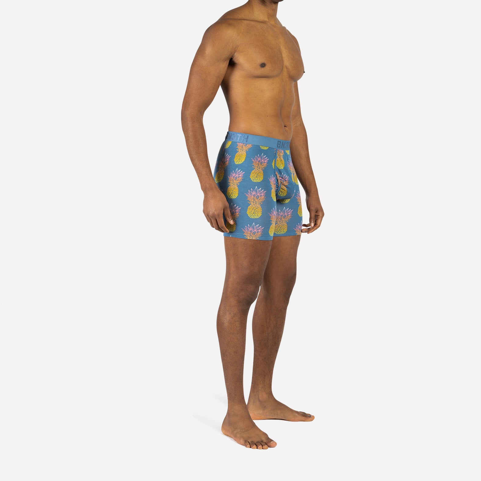 Classic Boxer Brief With Fly: Pineapple Fade Fog