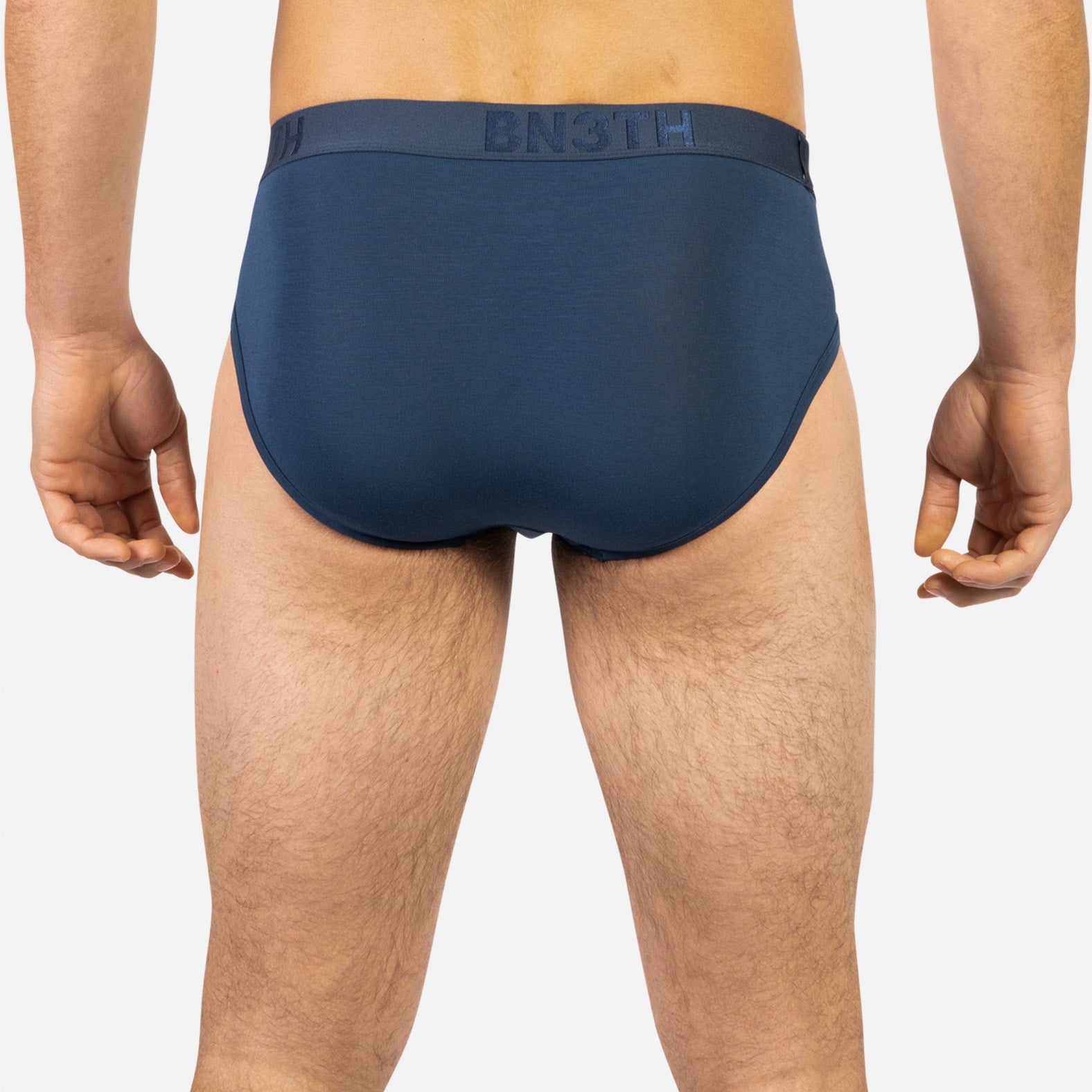 CLASSIC BRIEF WITH FLY: NAVY