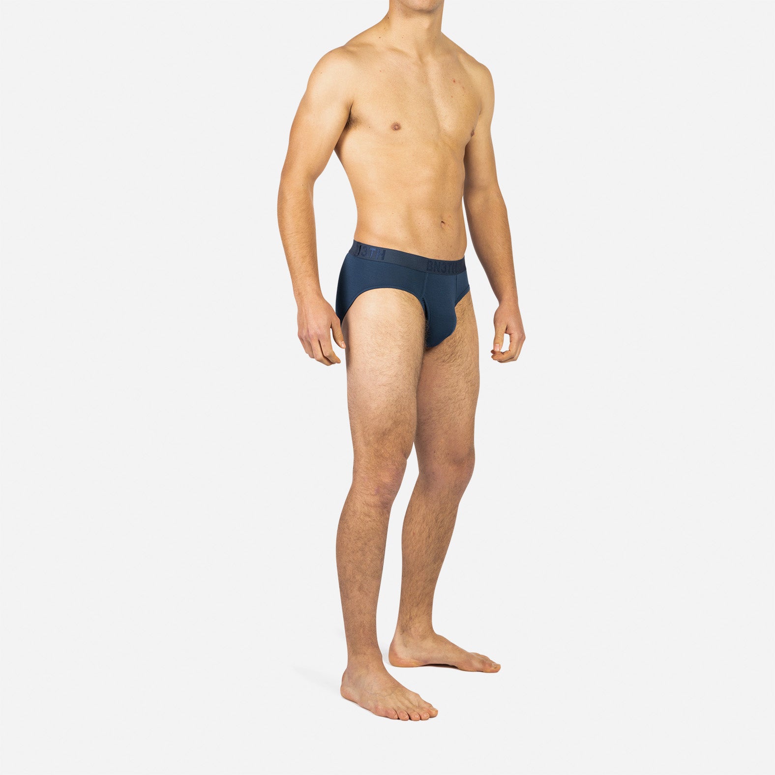 Classic Icon Brief With Fly: Navy