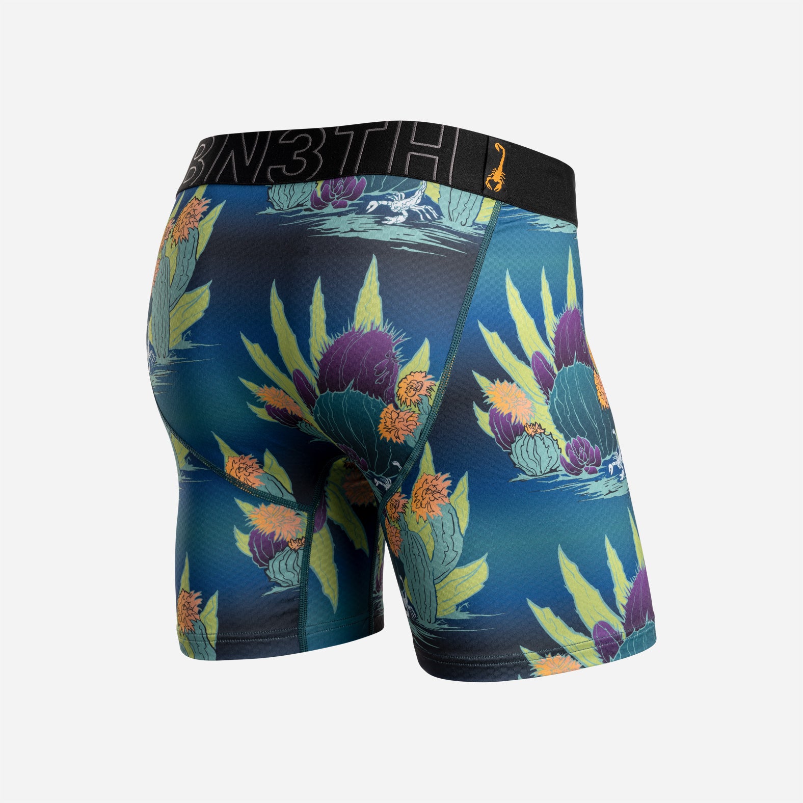Pro Agua X Boxer Brief: Cactus Floral Night