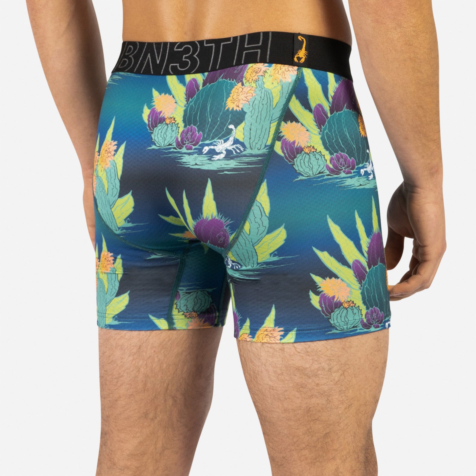 ENTOURAGE BOXER BRIEF: CACTUS FLORAL NIGHT