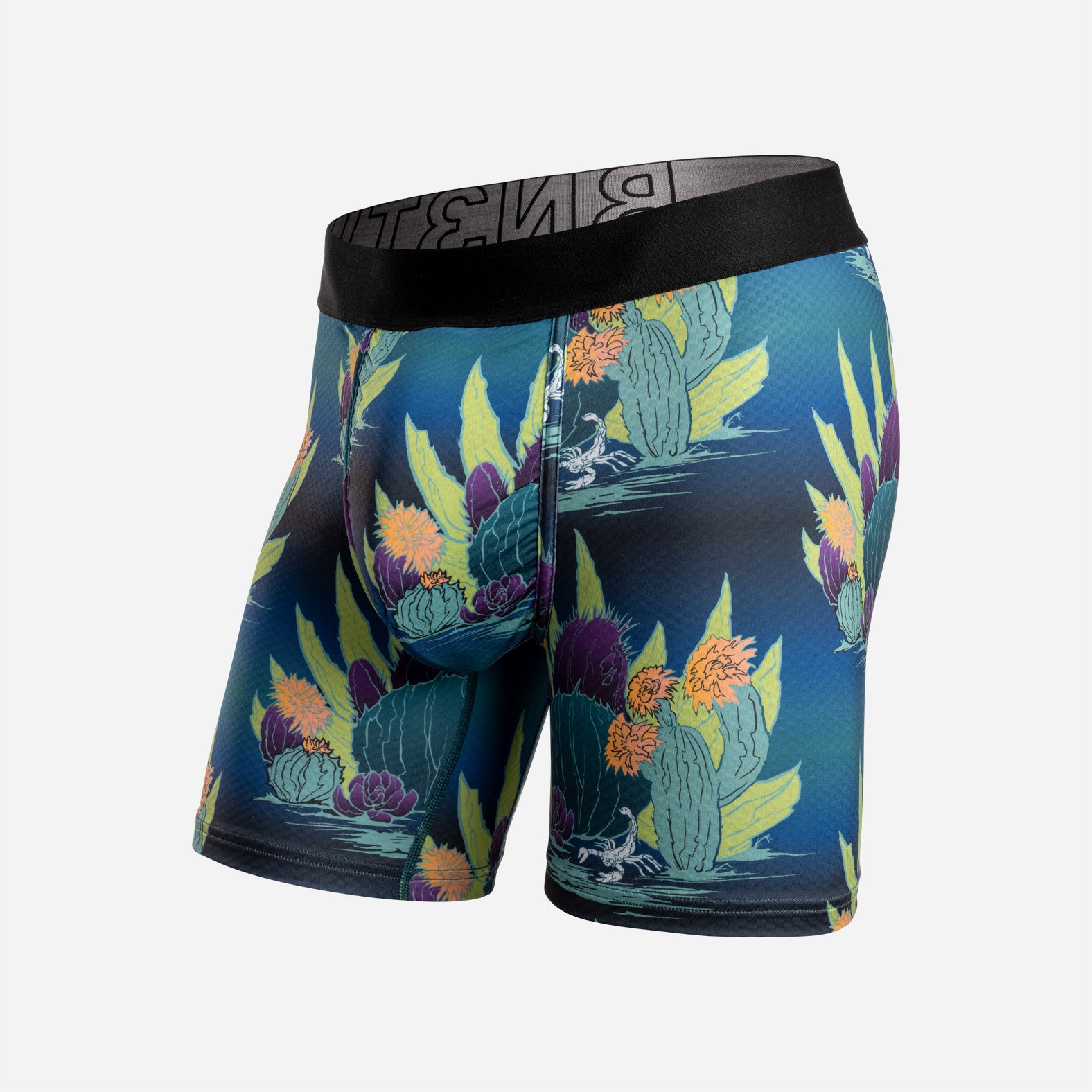 Pro Agua X Boxer Brief: Cactus Floral Night