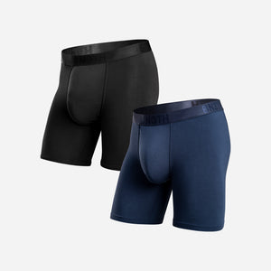 CLASSIC BOXER BRIEF: BLACK/NAVY 2 PACK