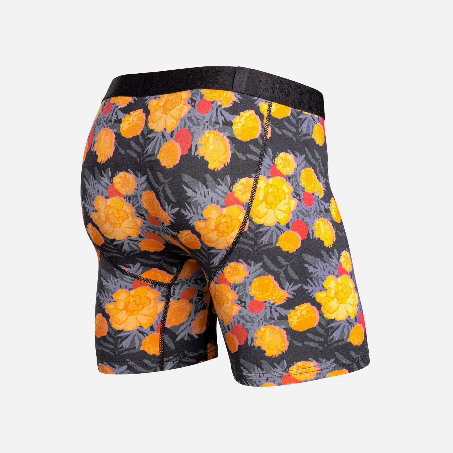 Classic Icon Boxer Brief: Marigold Black