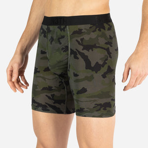Classic Icon Boxer Brief: Camo Woodland