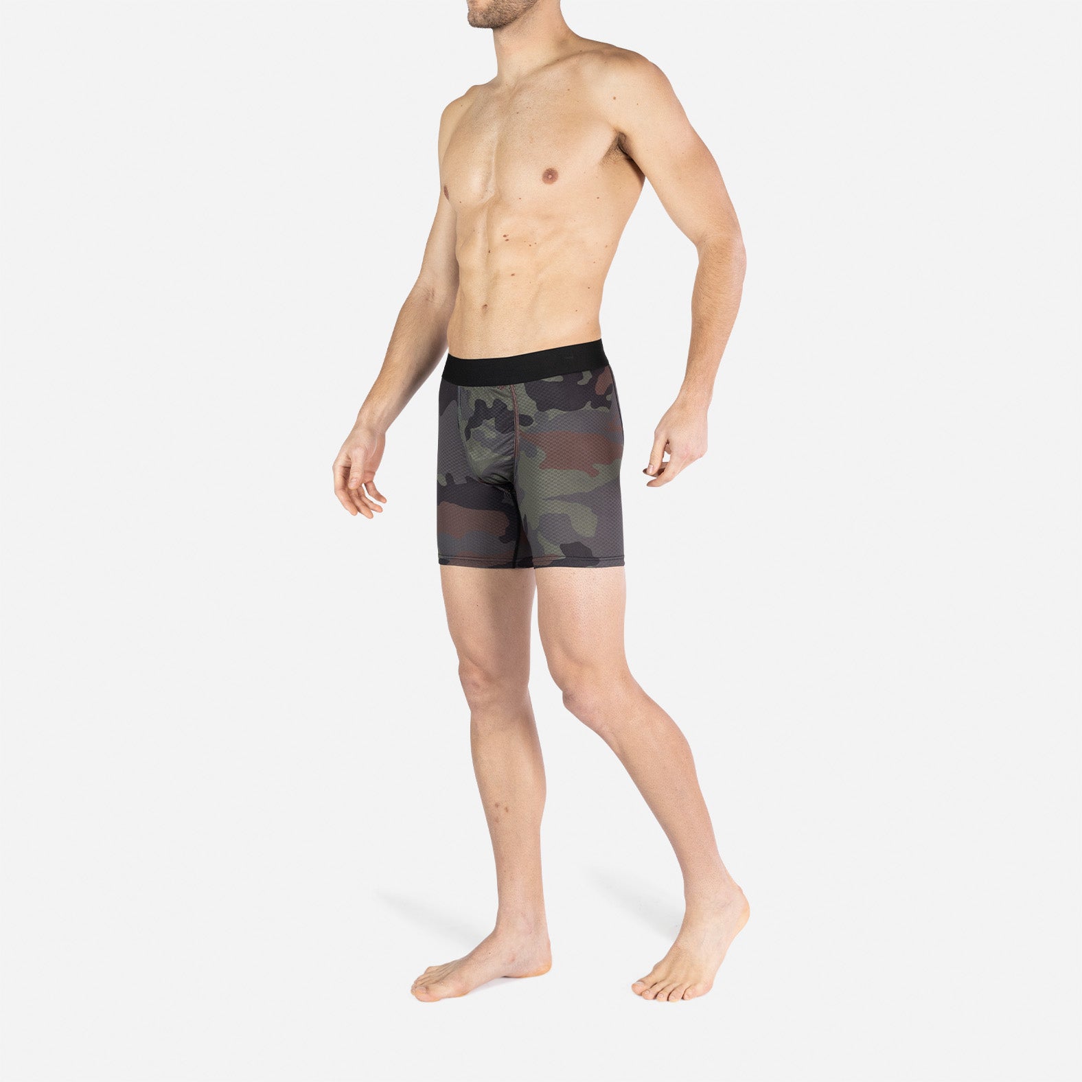 Pro Agua X Boxer Brief: Basecamp Camo Woodland | BN3TH Underwear