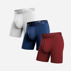 Classic Icon Boxer Brief: Red, White and Blue Bundle