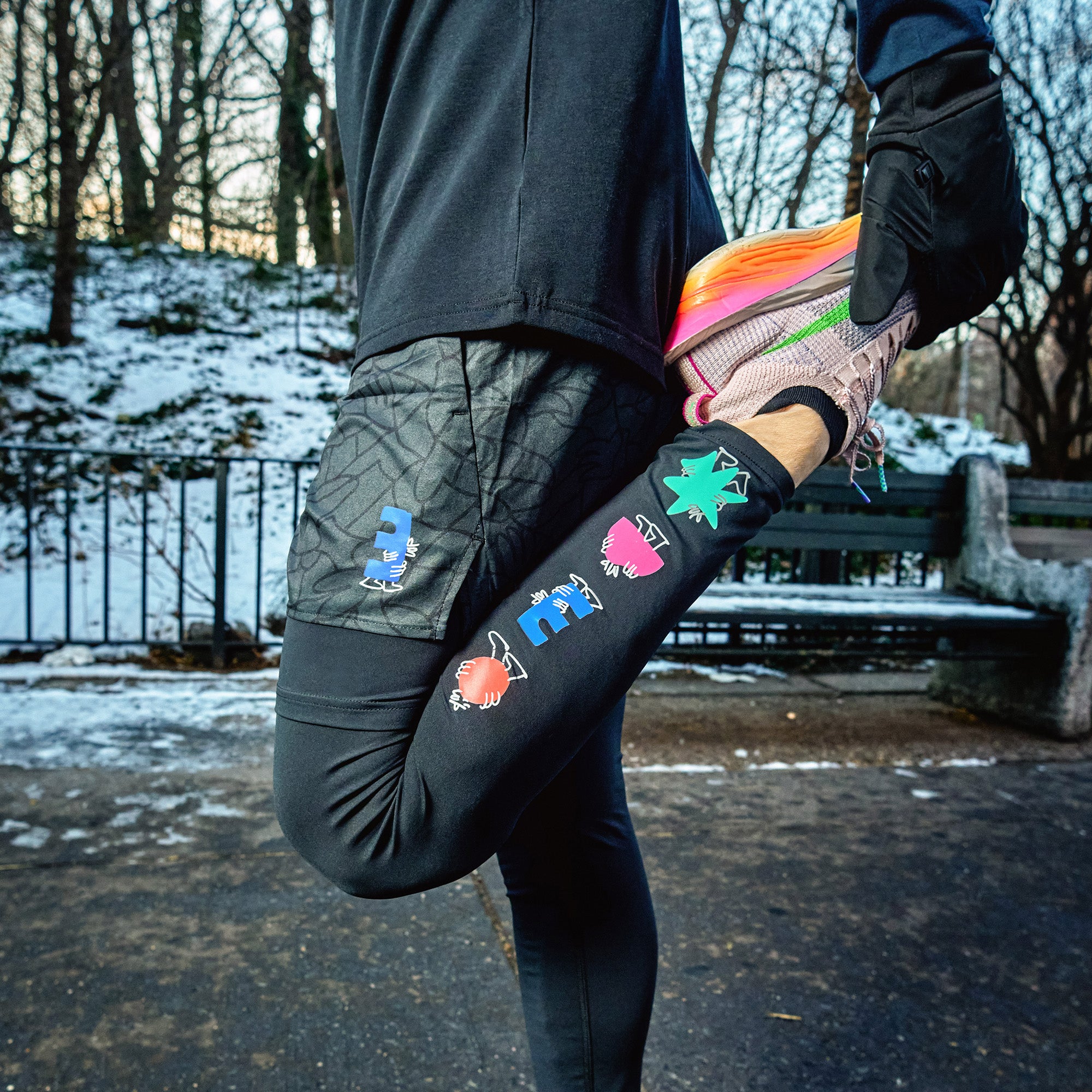 Pro Ultra Liner Tight With Pocket: Lucas Beaufort - Black