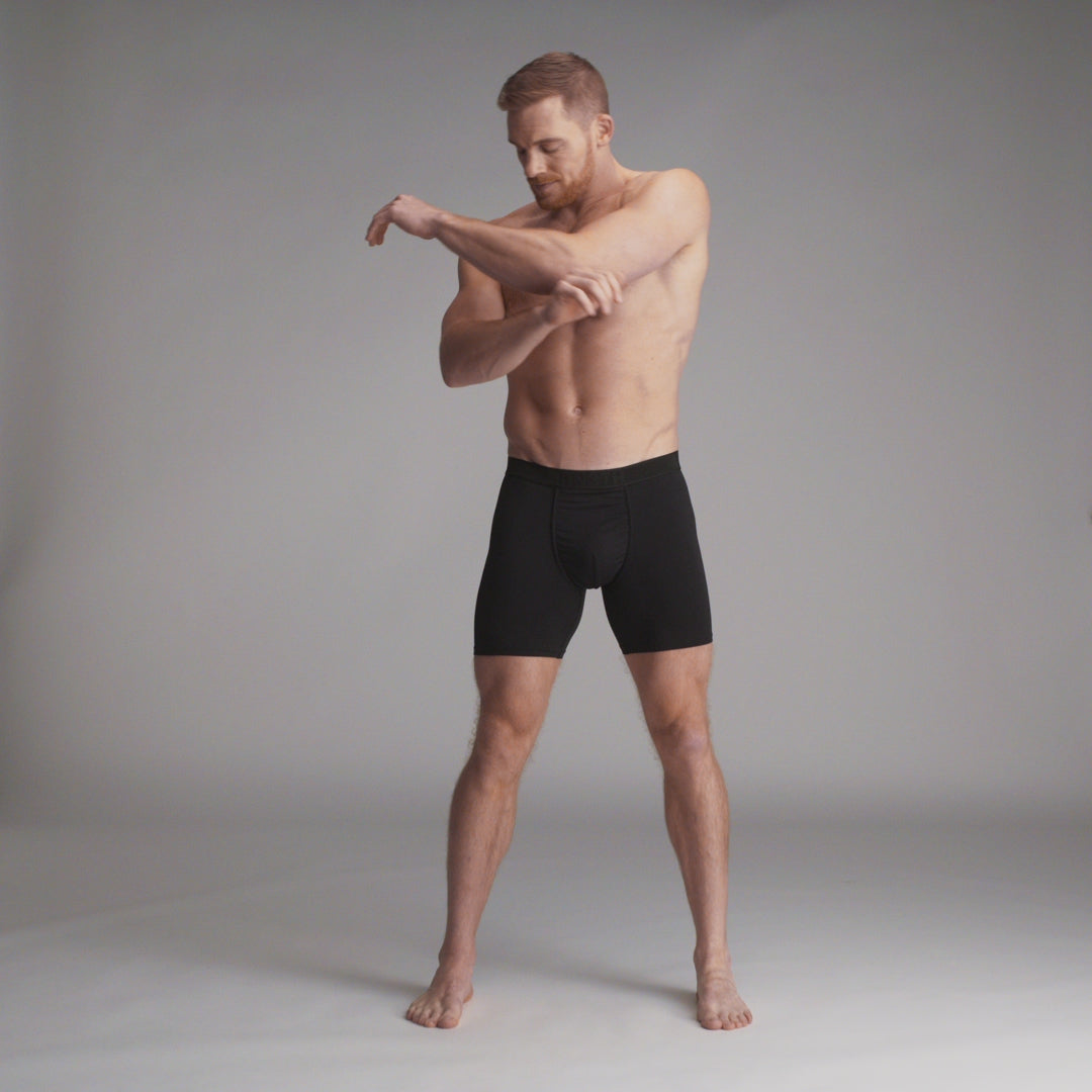 Pro Flex Boxer Brief: Black