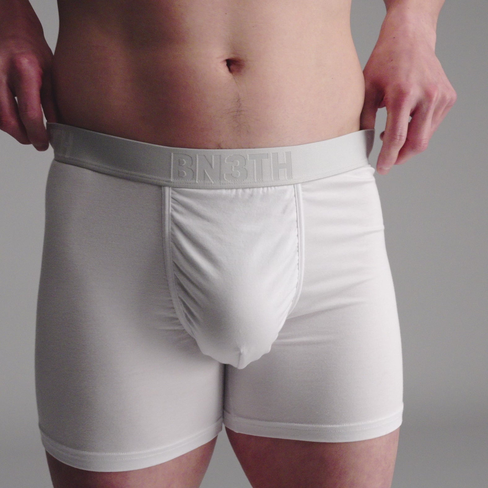 Classic Essentials Boxer Brief  Black/Heather Grey/White 3 Packfrom BN3TH Underwear