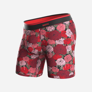 CLASSIC BOXER BRIEF: BLEEDING HEARTS RED