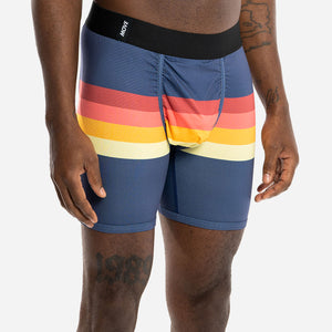 ENTOURAGE BOXER BRIEF: RETROSTRIPE NAVY