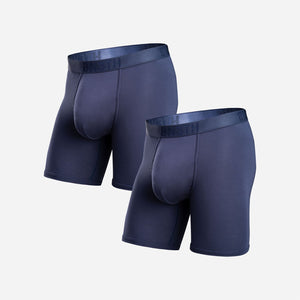 CLASSIC BOXER BRIEF: NAVY 2 PACK